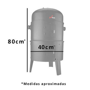 Ahumador Vertical 80x40cms Grilltech